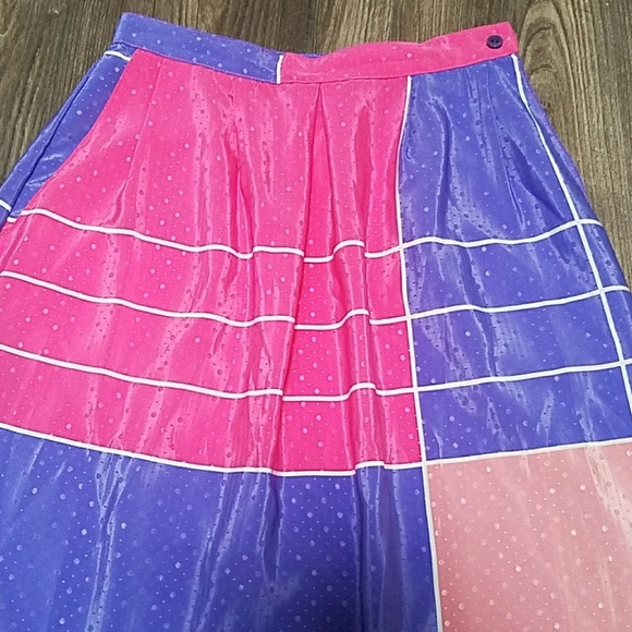 Vintage geometric skirt - Picture 2 of 3